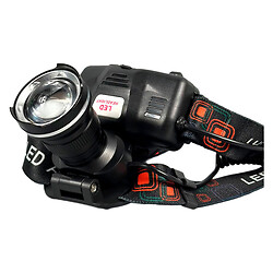 Налобний ліхтар W518, Чорний