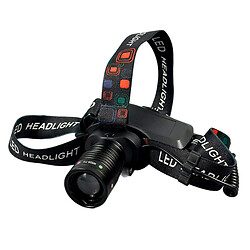 Налобний ліхтар W528, Чорний