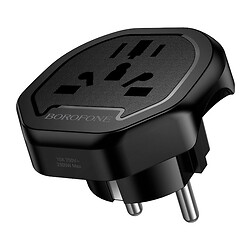 Мережевий перехідник Borofone BAC15 Smart, Чорний