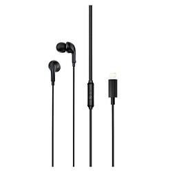 Навушники XO EP83, З мікрофоном, Чорний