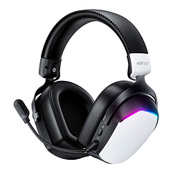 Bluetooth-гарнитура AceFast H11, Стерео, Белый