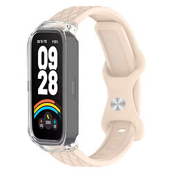 Ремінець Xiaomi Mi Band 9 Active, Rhombus Strap, Бежевий