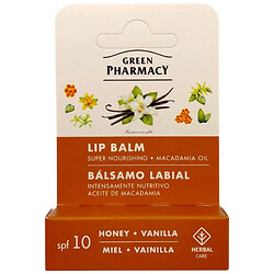 Бальзам для губ Green Pharmacy "Суперпитание мед и ваниль", 3,6г