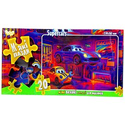 Детские мягкие пазлы "СТО", 20 элементов, Dankotoys