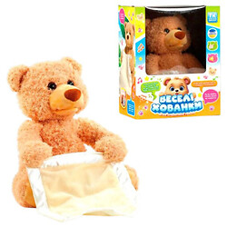 Интерактивный медведь "Веселые прятки", говорит на украинском, играет в прятки, Wtoys