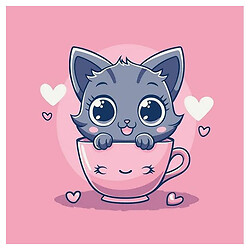 Картина по номерам "Пушистый чайочек", 30х30 см, Art Craft