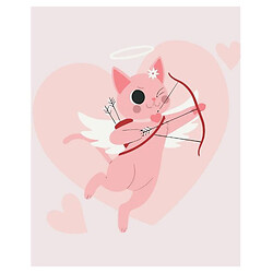 Картина по номерам "Хвостатый Купидон", 40х50 см, Art Craft