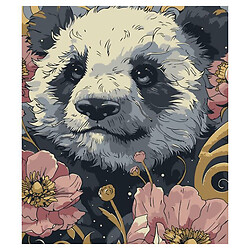 Картина по номерам "Цветочная пандочка", 40х50 см, Art Craft