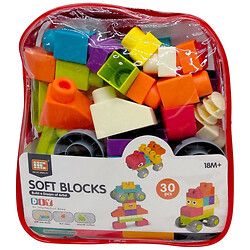 Конструктор, 30 деталей, мягкий пластик, Hc Toys