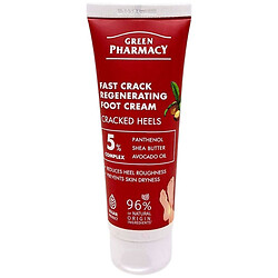 Крем-гель для ног "Green Pharmacy", 75 мл, регенерирующий, быстродействующий против трещин