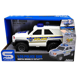 Машина інерційна "Поліція", озвучена, зі світлом, у коробці 22,3x12x12 см, Jian Sheng Toys