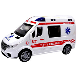 Машина інерційна "ШВИДКА ДОПОМОГА", озвучена, зі світлом, Mic