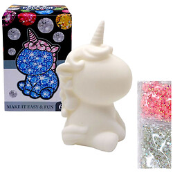 Набор для творчества с кристаллами "Единорог", ВИД 3, Mic