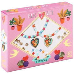 Набор для изготовления браслетов дружбы "Сердца", Djeco
