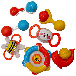 Набор погремушек в шарик 7 шт. р.28x24 см, Yg Toys