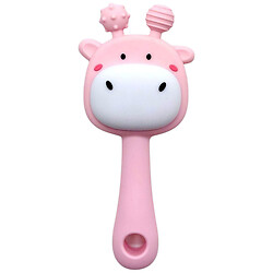 Силиконовый прорезыватель-погремушка "Жираф", Mega Zayka