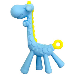 Силиконовый прорезыватель "Жираф" без футляра, Mega Zayka