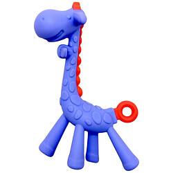 Силиконовый прорезыватель "Жираф" без футляра, Mega Zayka