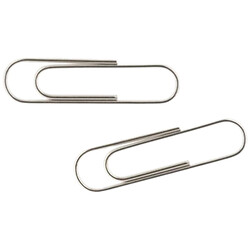 Скрепки никелированные, 28 мм, Axent