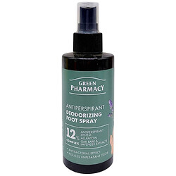 Спрей-антиперспірант для ніг "Green Pharmacy", 150 мл, дезодоруючий