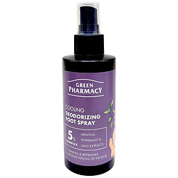 Спрей-антиперспірант для ніг "Green Pharmacy", 150 мл, охолоджуючий