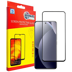 Захисне скло Xiaomi Redmi Note 15 Pro 5G, Dengos, Чорний