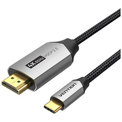 Кабель Vention TDCBB, HDMI, 0.2 м., Черный