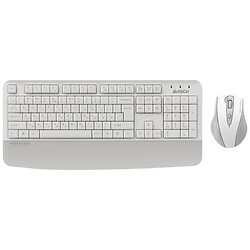 Клавиатура и мышь A4Tech Fstyler FG2500S Plus, Белый