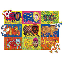 Пазл дерев'яний "Звірі Приймаченко", UkrainianPuzzles