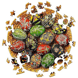 Пазл деревянный "Писанки", UkrainianPuzzles