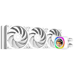 Система водяного охлаждения ID-Cooling FX360 LCD PE, Белый