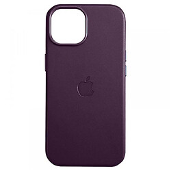 Чехол (накладка) Apple iPhone 13 Pro Max, Leather Case Color, MagSafe, Dark Purple, Фиолетовый
