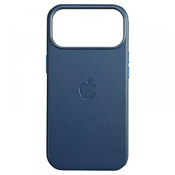 Чехол (накладка) Apple iPhone 17 Pro, Leather Case Color, MagSafe, Синий