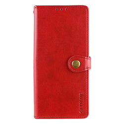 Чехол (книжка) Motorola Moto G86 5G, GETMAN Gallant, Красный