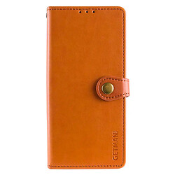 Чохол (книжка) Samsung Galaxy A57 5G, GETMAN Gallant, Коричневий