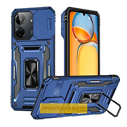 Чехол (накладка) Xiaomi Redmi 15, Epik Camshield Army Ring, Navy, Синий