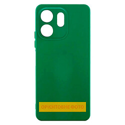 Чехол (накладка) Motorola G06 Power / Moto G06, GETMAN Liquid Silk, Dark Green, Зеленый