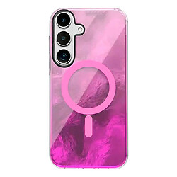 Чехол (накладка) Samsung Galaxy S26, Shiny Mountain, MagSafe, Розовый