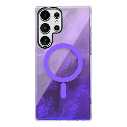 Чохол (накладка) Samsung Galaxy S26 Ultra, Shiny Mountain, MagSafe, Фіолетовий