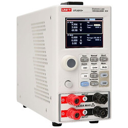 Двоканальне електронне навантаження постійного струму 2x200w, 150V, UTL8212+