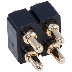 Контакт "POGO" пружинний, SMT PG2.0-6.0-2.0-4P-2.54PH-2.5H-2R