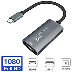 Портативная карта видеозахвата 1920×1080P, Черный