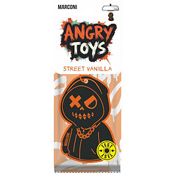 Ароматизатор повітря автомобільний Marconi "Angry Toys Street Vanilla"