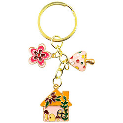 Брелок для ключів металевий "Будиночок"