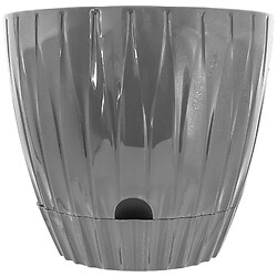 Горщик для квітів пластиковий H&S колір в асортименті