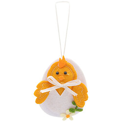 Декор великодній текстильний підвісний "Курчатко"