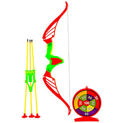 Лук игрушечный со стрелами на присосках и мишенью