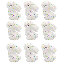 Набір декору великоднього WonderTime "Зайчики", 6 шт