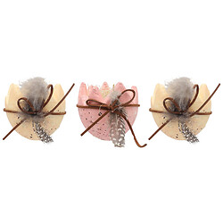 Набір яєць декоративних з наповненням, 3 шт