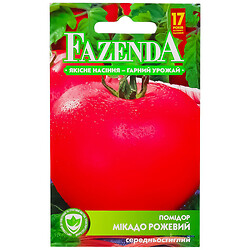 Насіння Помідор середньостиглий FAZENDA Мікадо рожевий, 0,1 г